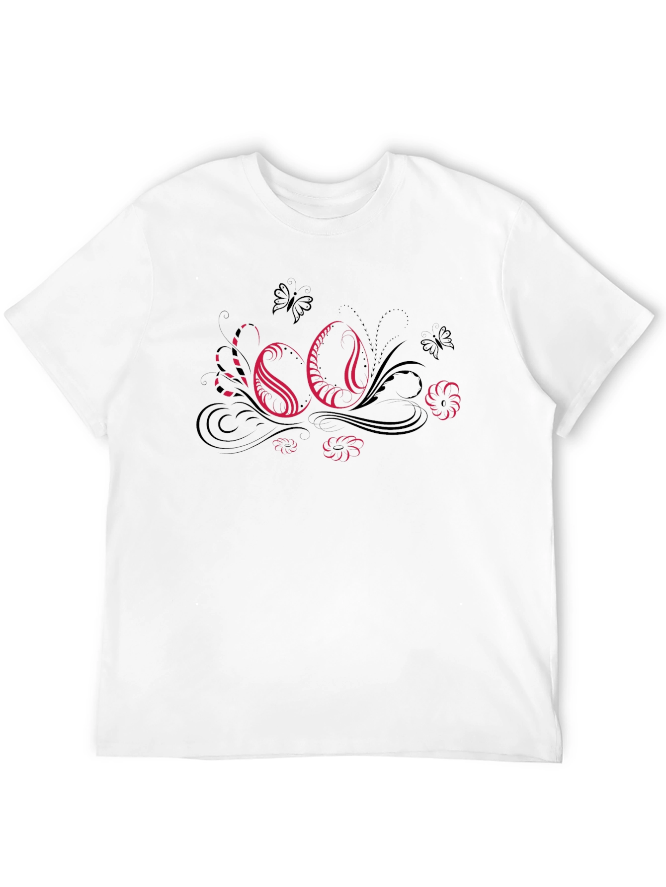 Elegant 60th Celebration Black T-Shirt