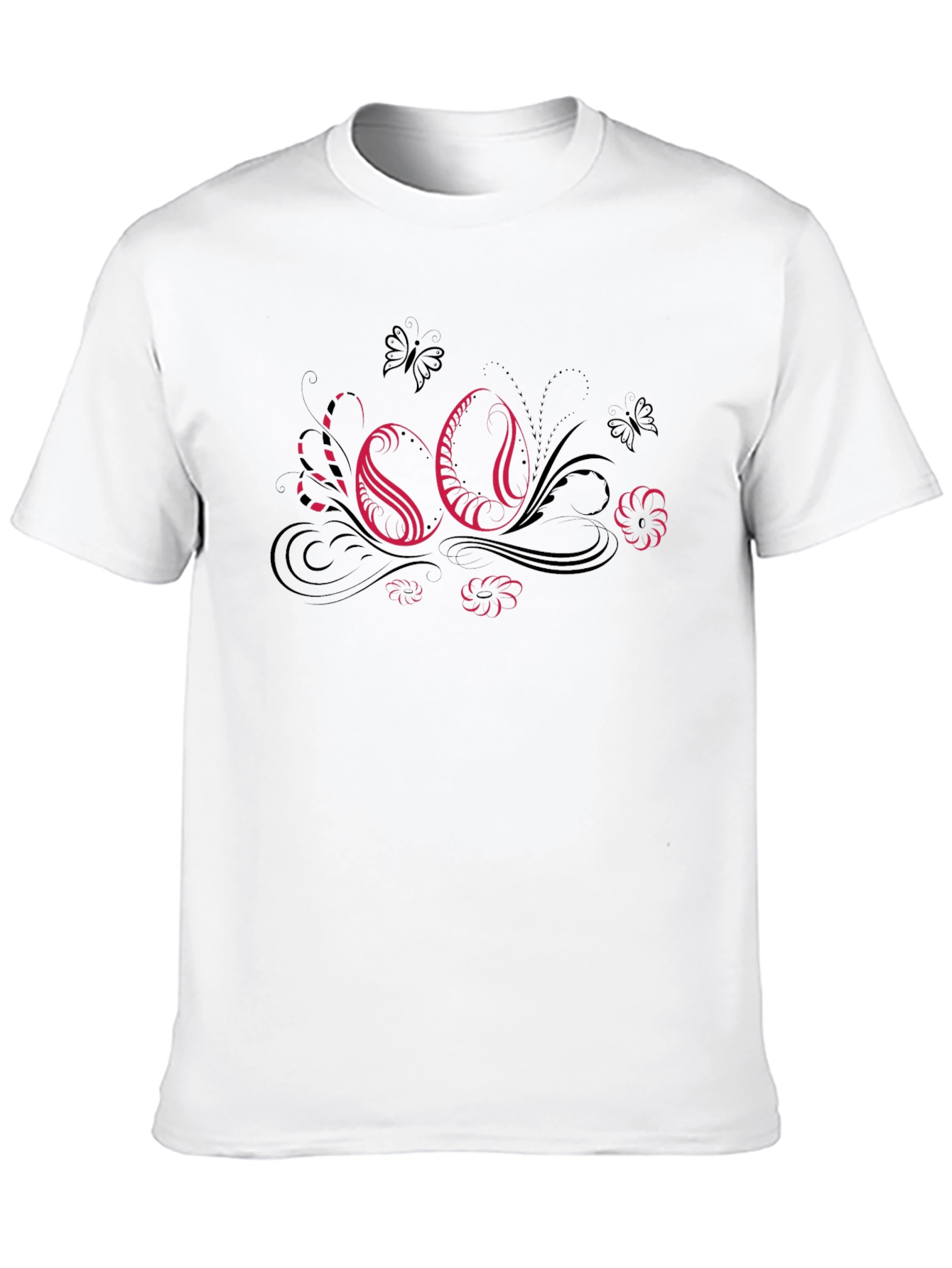 Elegant 60th Celebration Black T-Shirt
