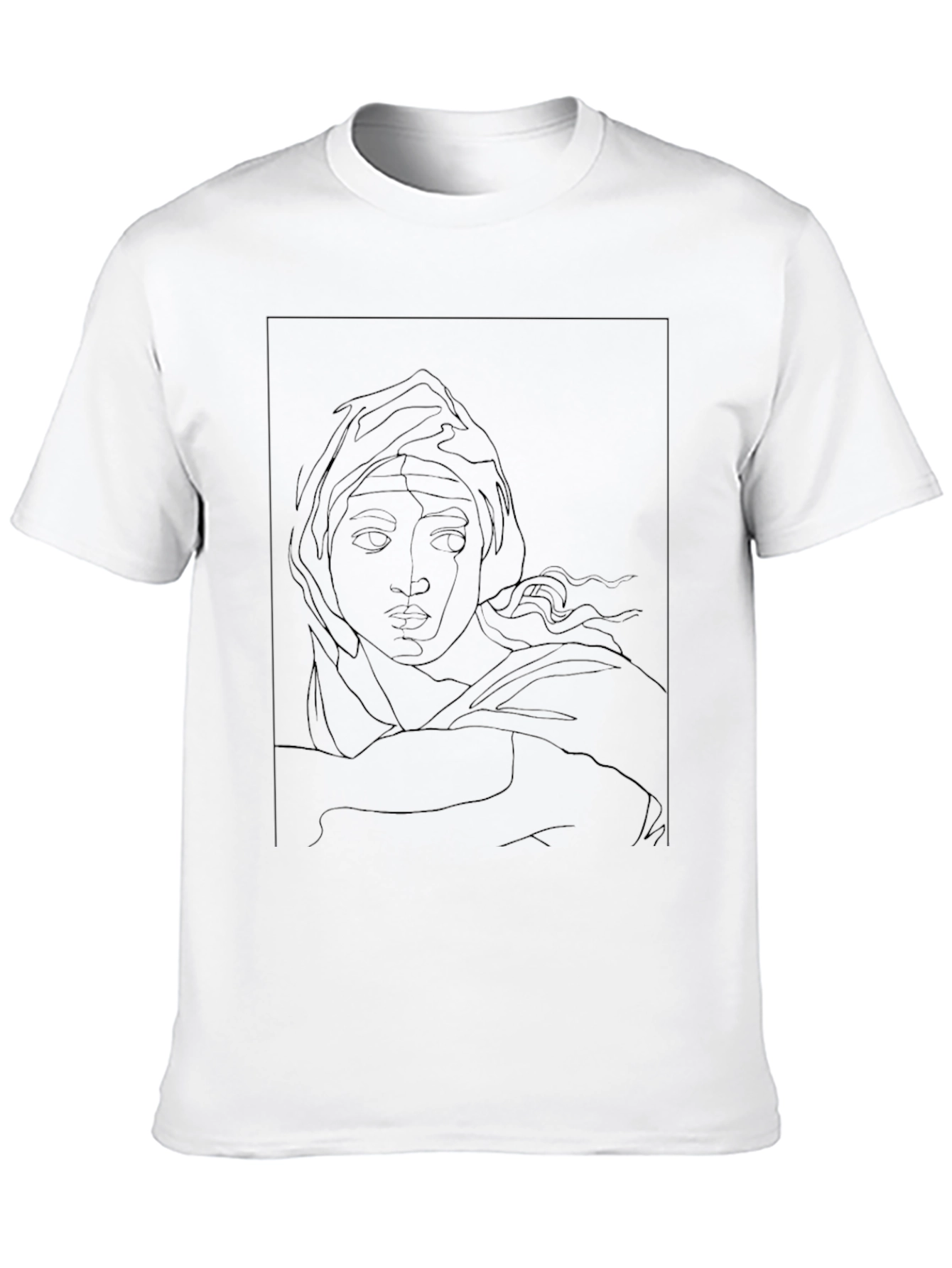 Abstract Art T-Shirt - Minimalist Graphic Tee