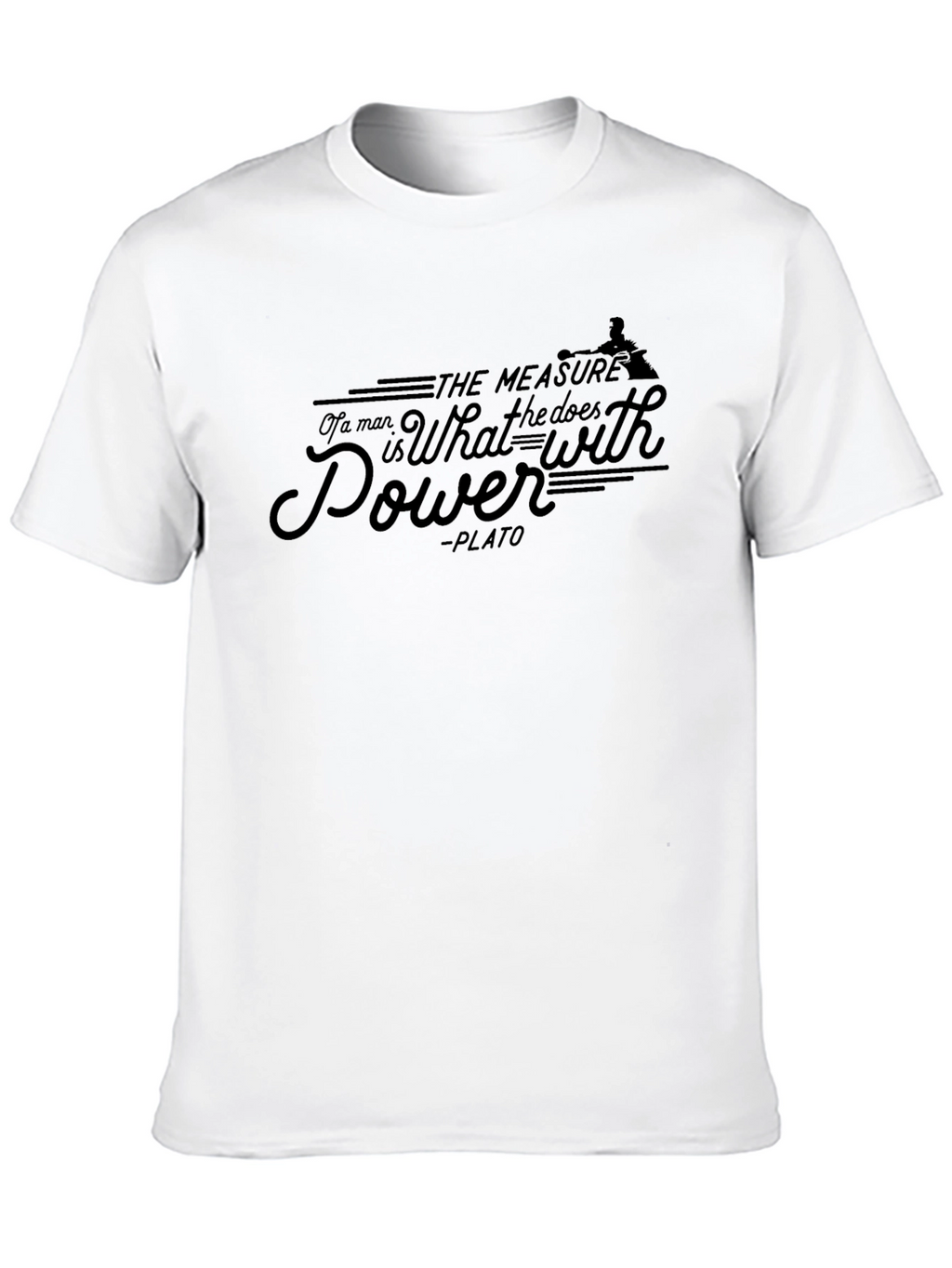 Philosophical Power T-Shirt - Plato Quote