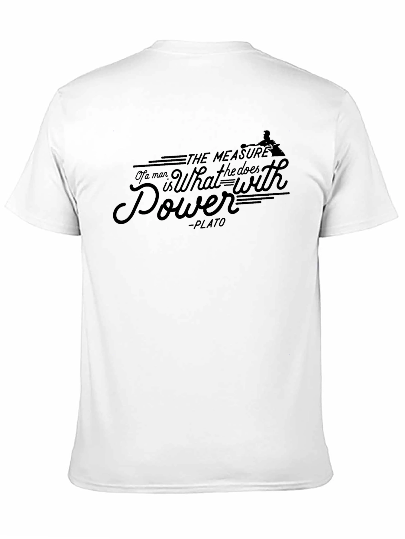 Philosophical Power T-Shirt - Plato Quote