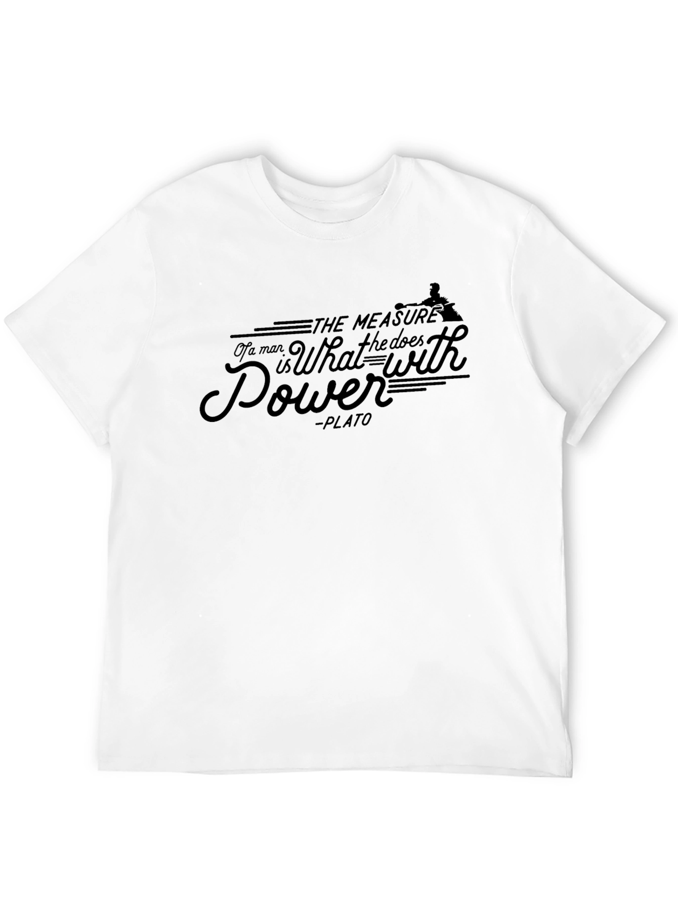 Philosophical Power T-Shirt - Plato Quote
