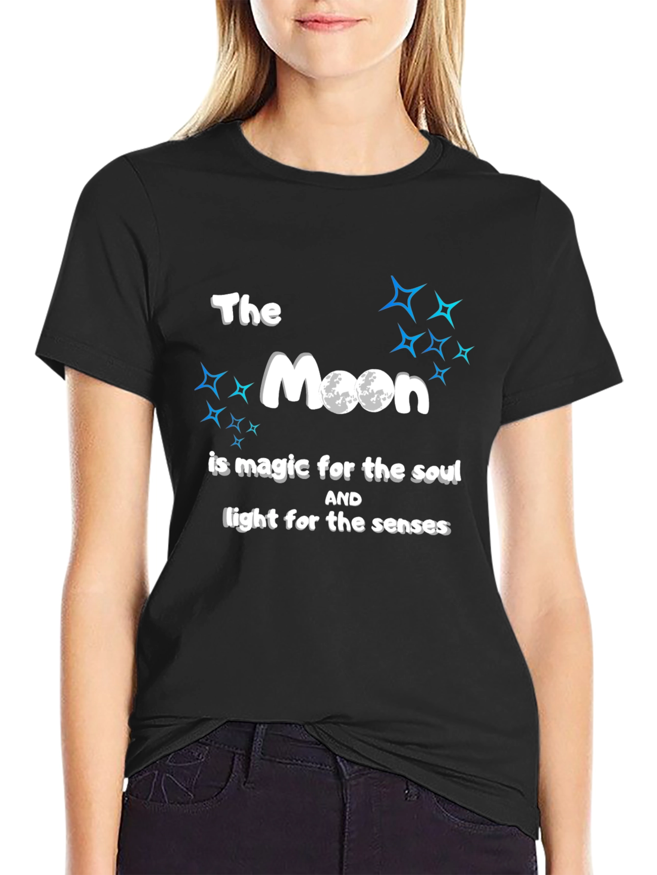 Moon Magic Black T-Shirt
