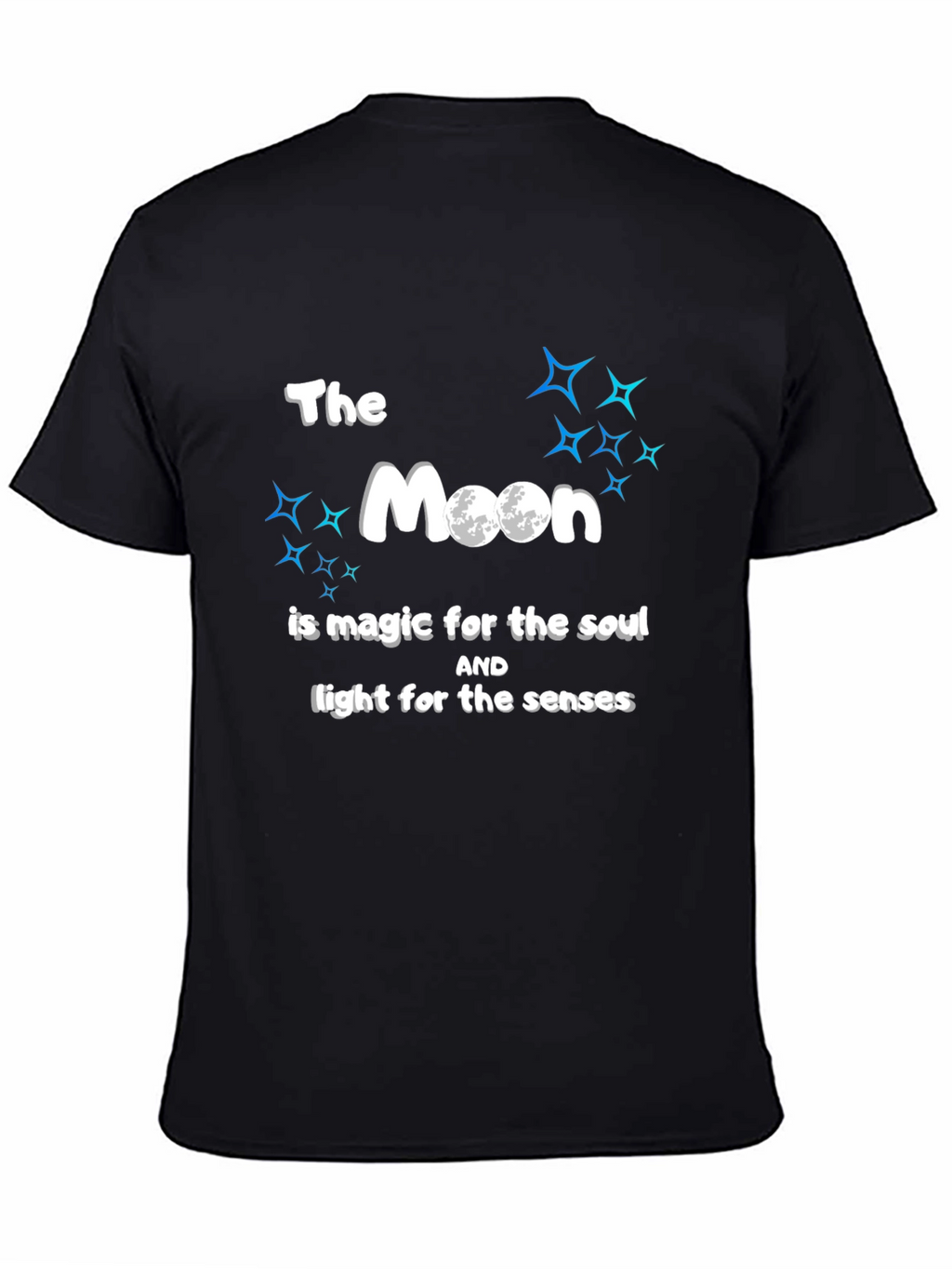 Moon Magic Black T-Shirt