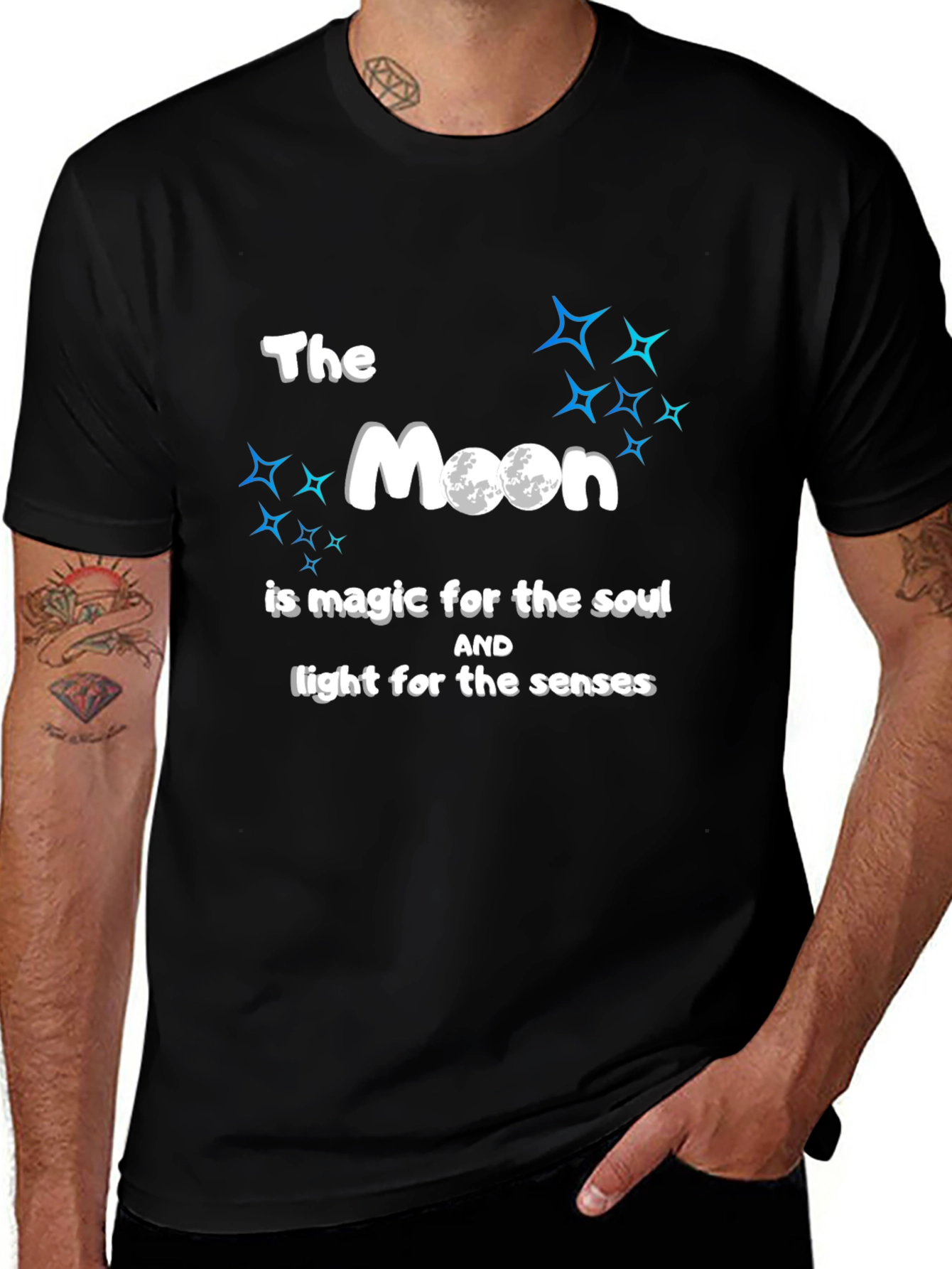 Moon Magic Black T-Shirt