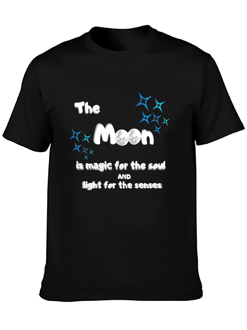 Moon Magic Black T-Shirt