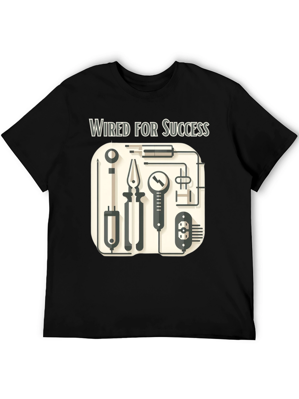 Wired For Success Graphic T-Shirt