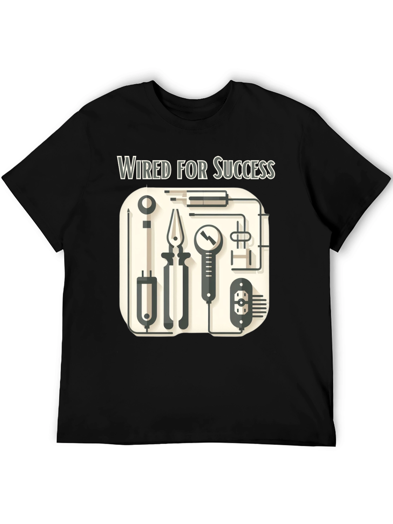 Wired For Success Graphic T-Shirt