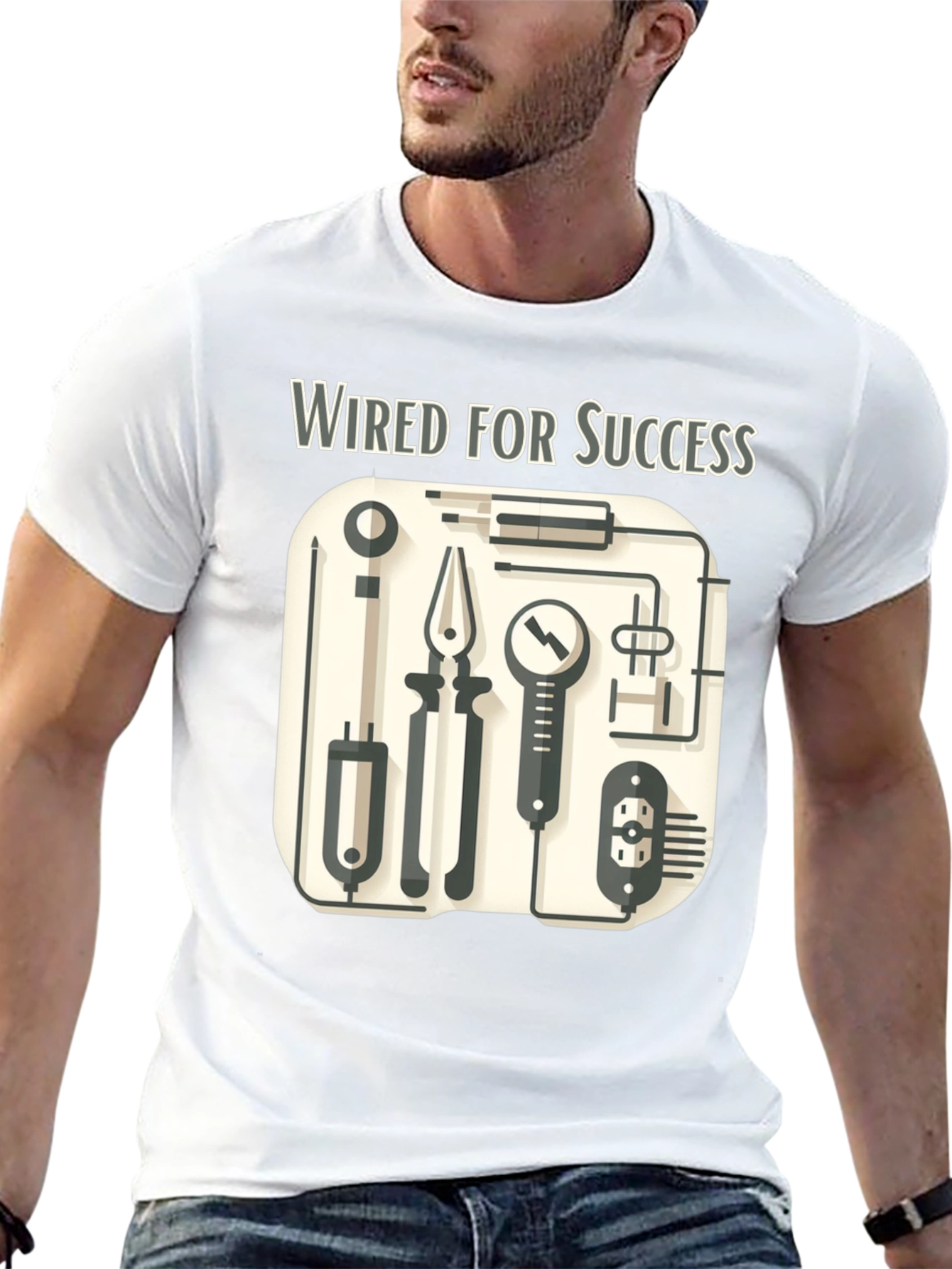Wired For Success Graphic T-Shirt