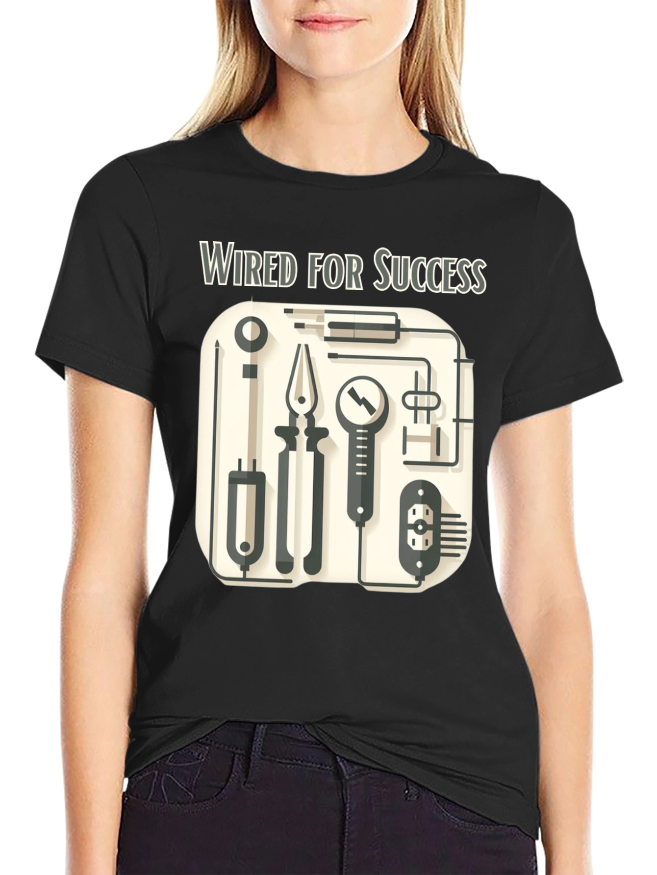 Wired For Success Graphic T-Shirt