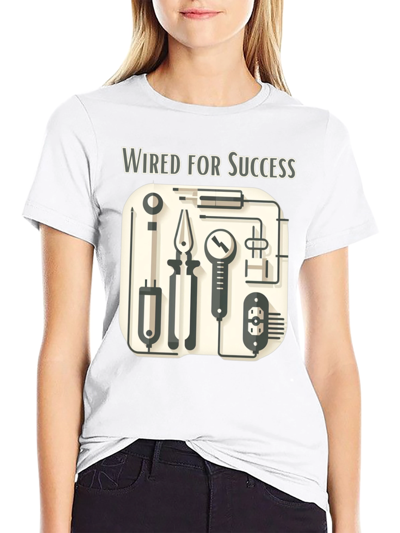 Wired For Success Graphic T-Shirt