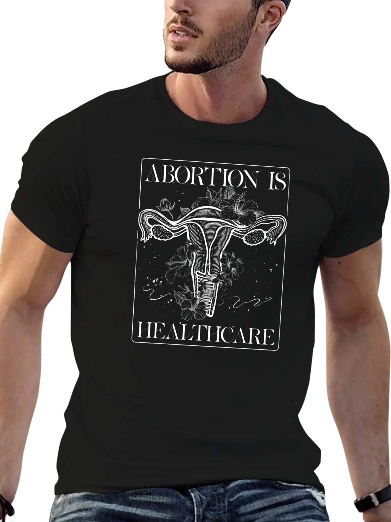 Abortion is Healthcare Graphic T-Shirt
