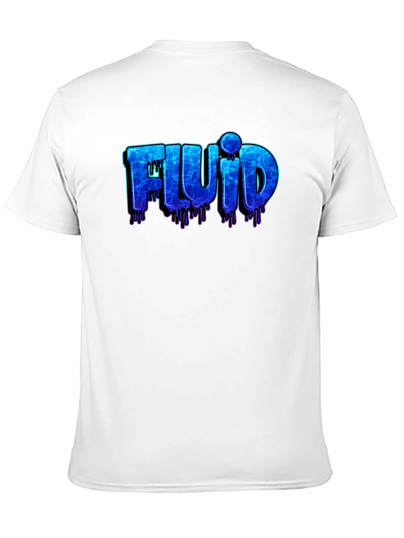 Fluid Design Black T-Shirt