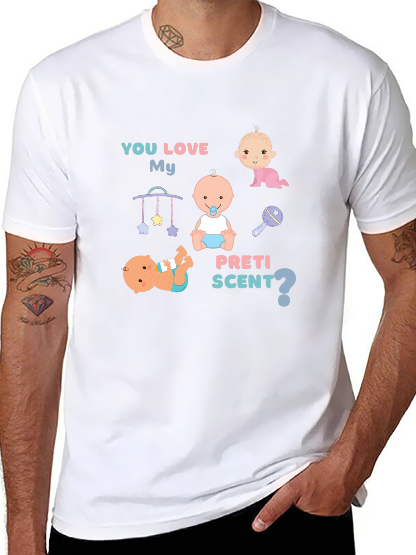Preti Scent T-Shirt: Cute Baby Graphic Tee