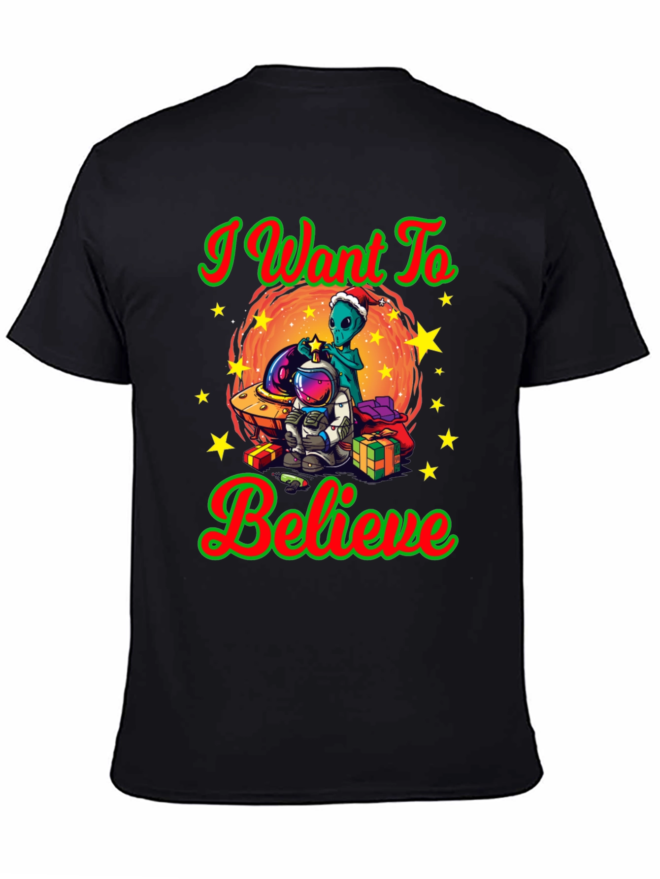 I Want To Believe Christmas T-Shirt