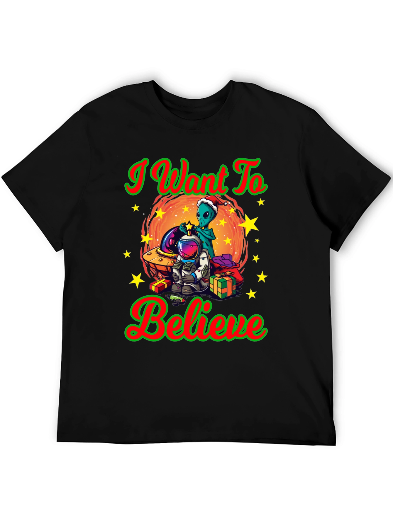 I Want To Believe Christmas T-Shirt