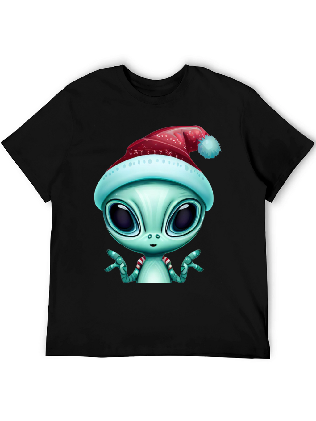 Alien Christmas T-Shirt - Holiday Extraterrestrial Style
