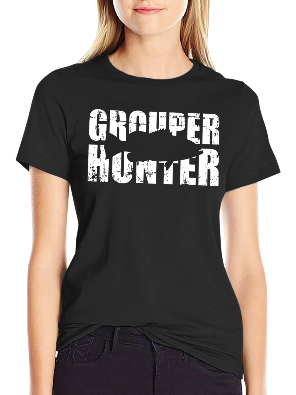Grouper Hunter Graphic Tee - Fishing Apparel