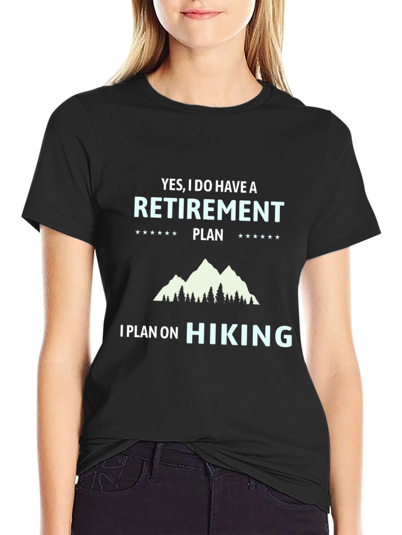 Hiking Retirement Plan T-Shirt