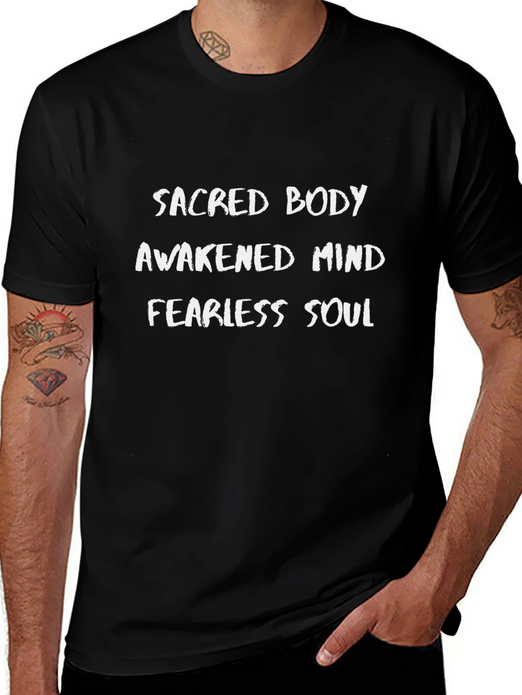 Sacred Body Mind Soul T-Shirt