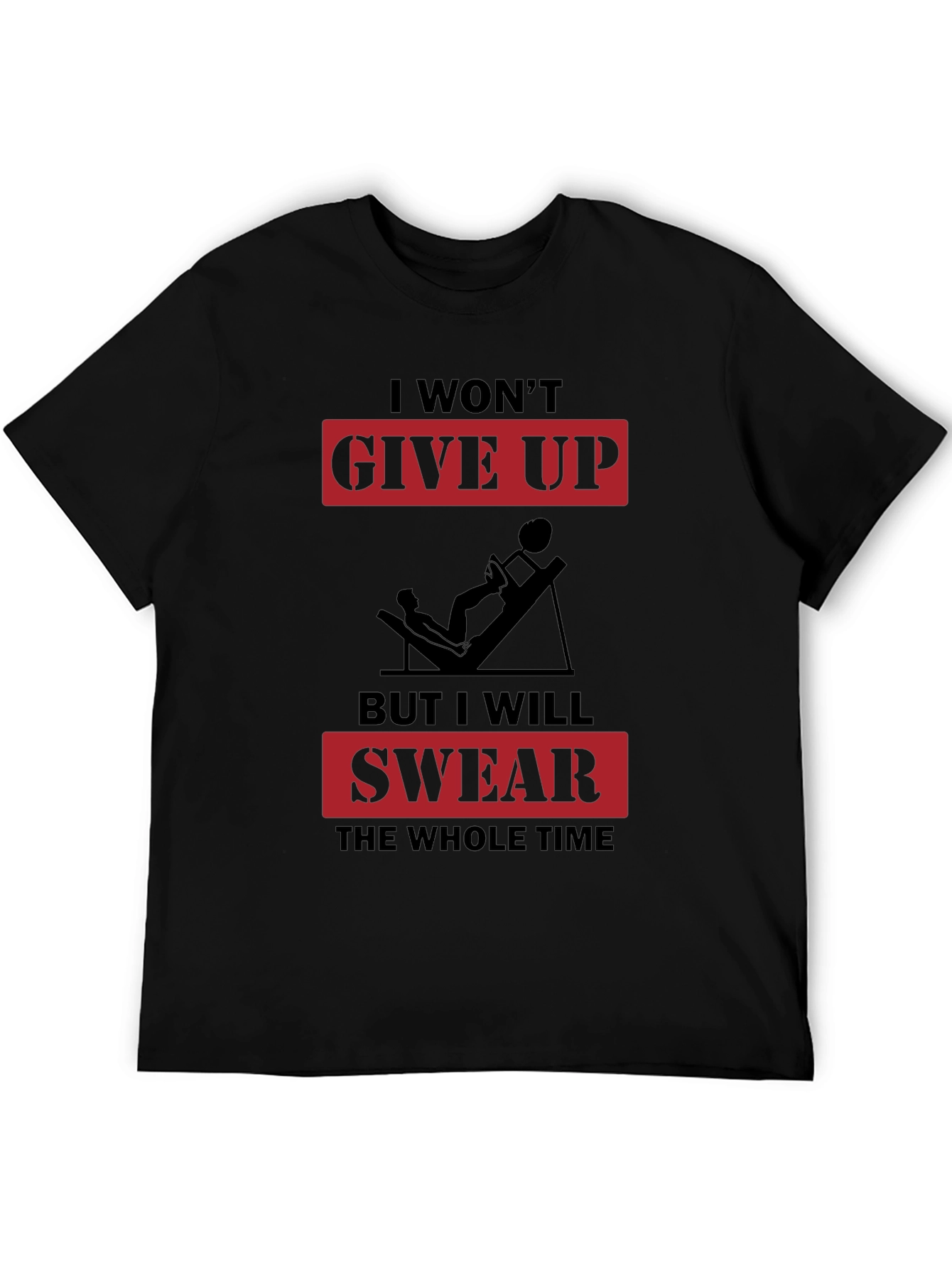 I Wont Give Up Mens Graphic T-Shirt