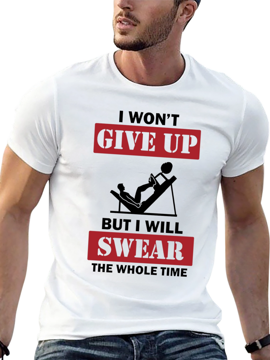 I Wont Give Up Mens Graphic T-Shirt