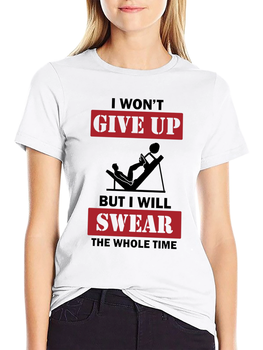 I Wont Give Up Mens Graphic T-Shirt