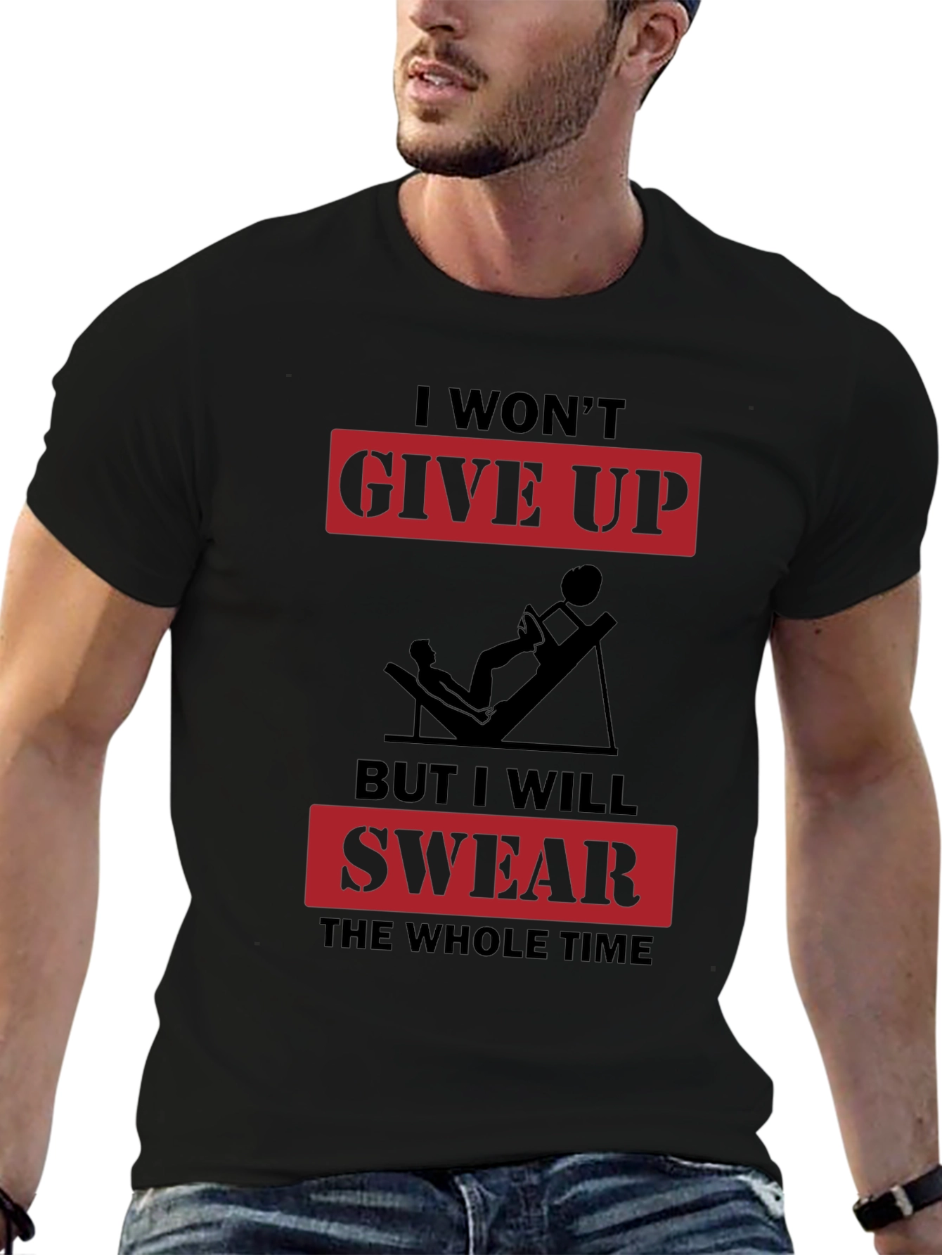 I Wont Give Up Mens Graphic T-Shirt