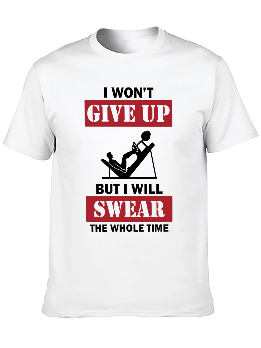 I Wont Give Up Mens Graphic T-Shirt