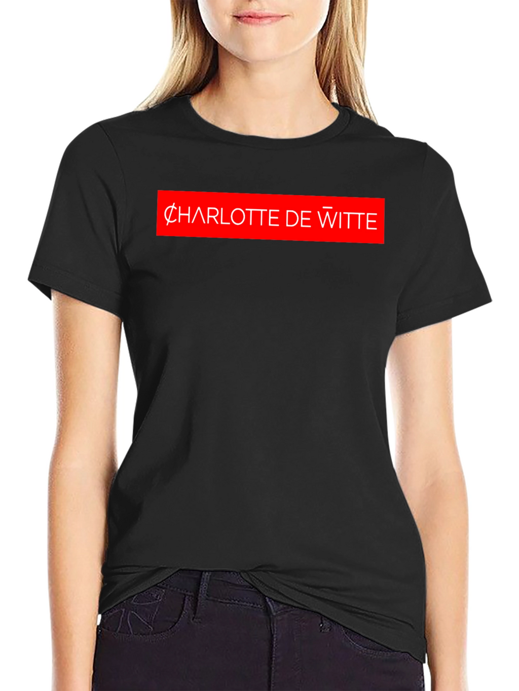 Charlotte de Witte Graphic Tee - Black