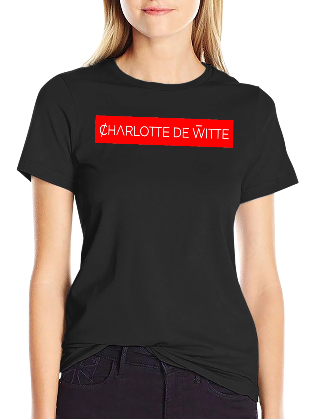 Charlotte de Witte Graphic Tee - Black
