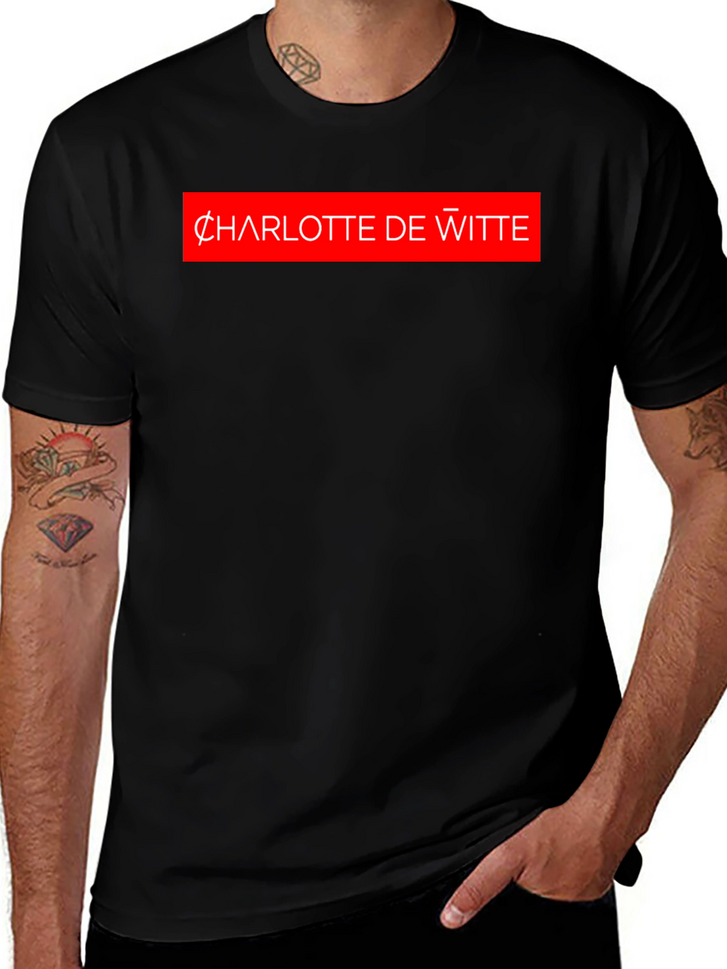 Charlotte de Witte Graphic Tee - Black