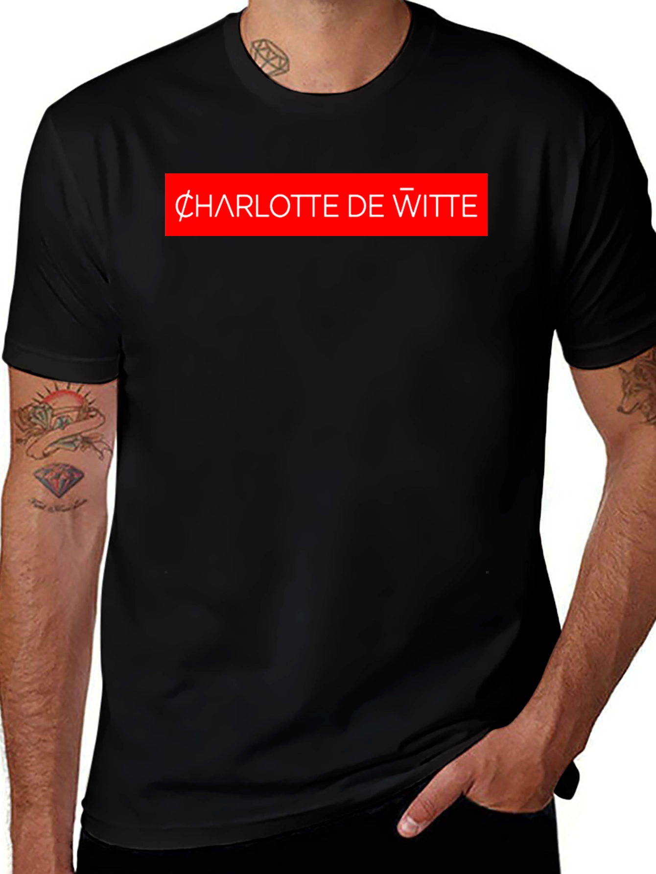 Charlotte de Witte Graphic Tee - Black