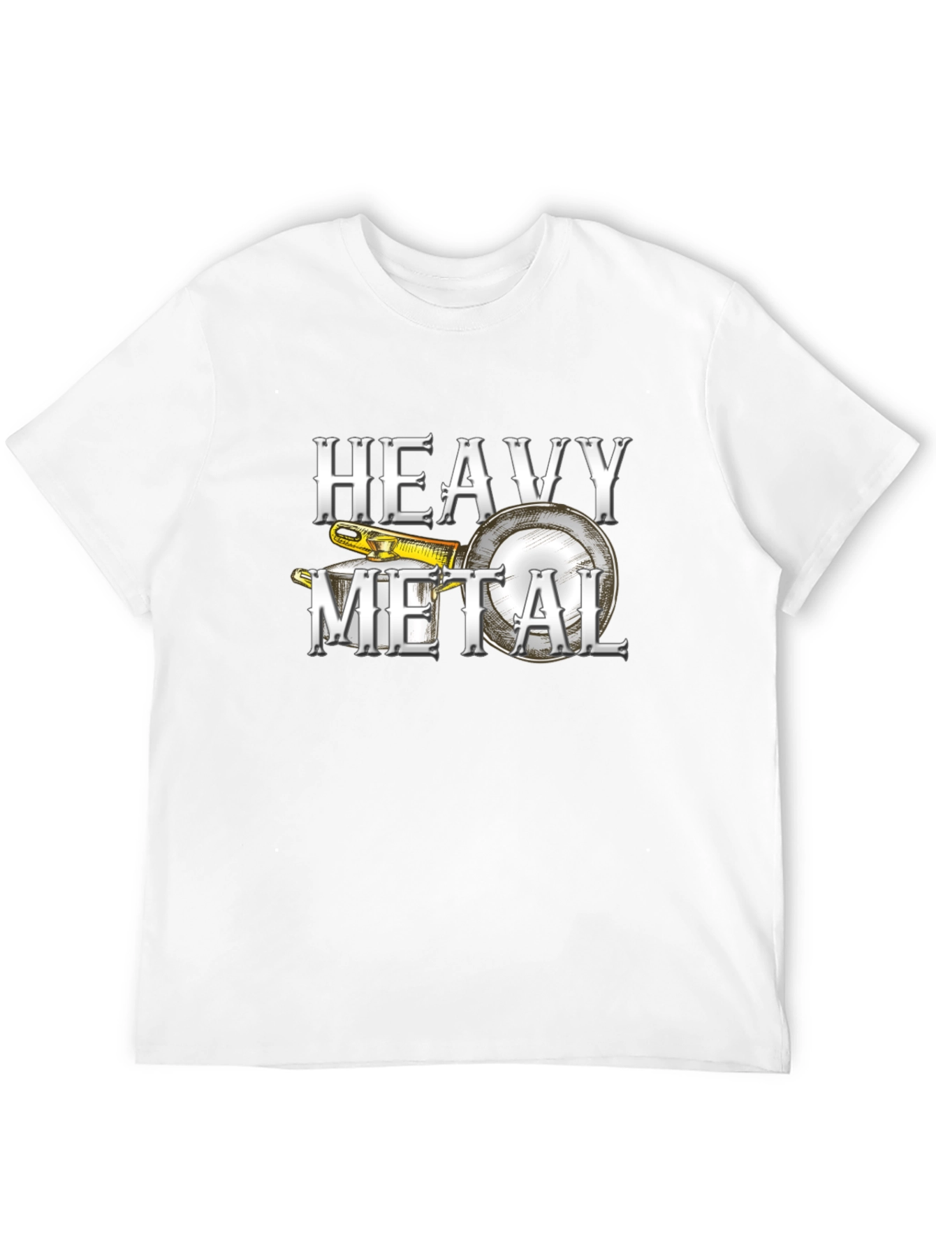 Heavy Metal Banjo Graphic T-Shirt - Musician Tee