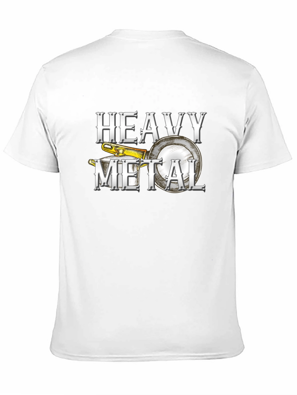 Heavy Metal Banjo Graphic T-Shirt - Musician Tee