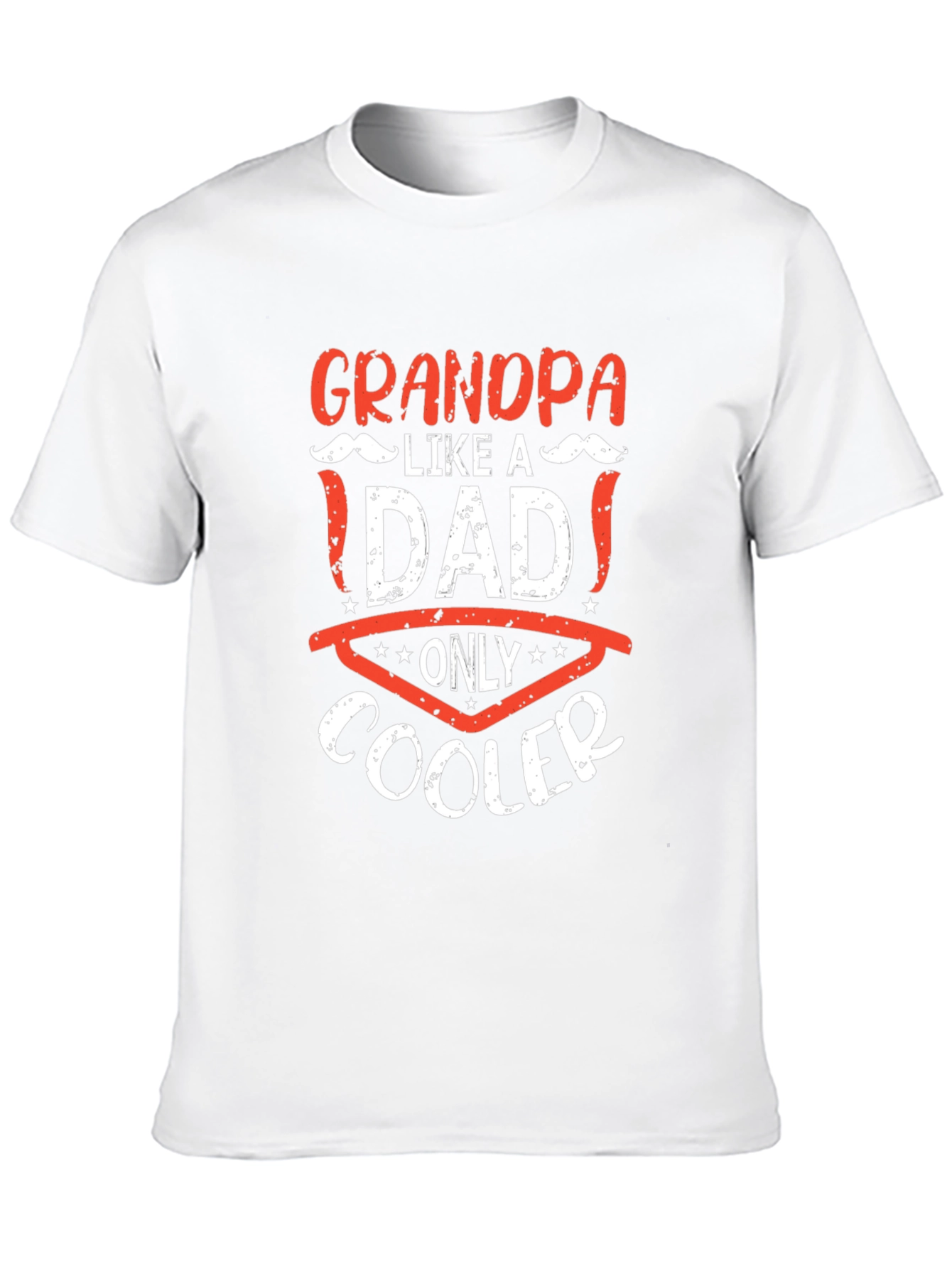Grandpa Like A Dad Only Cooler T-Shirt
