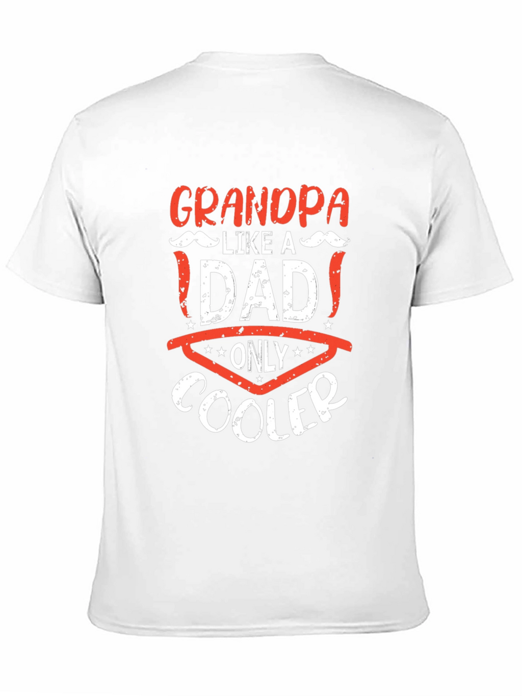 Grandpa Like A Dad Only Cooler T-Shirt