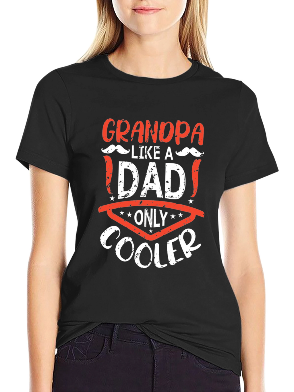 Grandpa Like A Dad Only Cooler T-Shirt