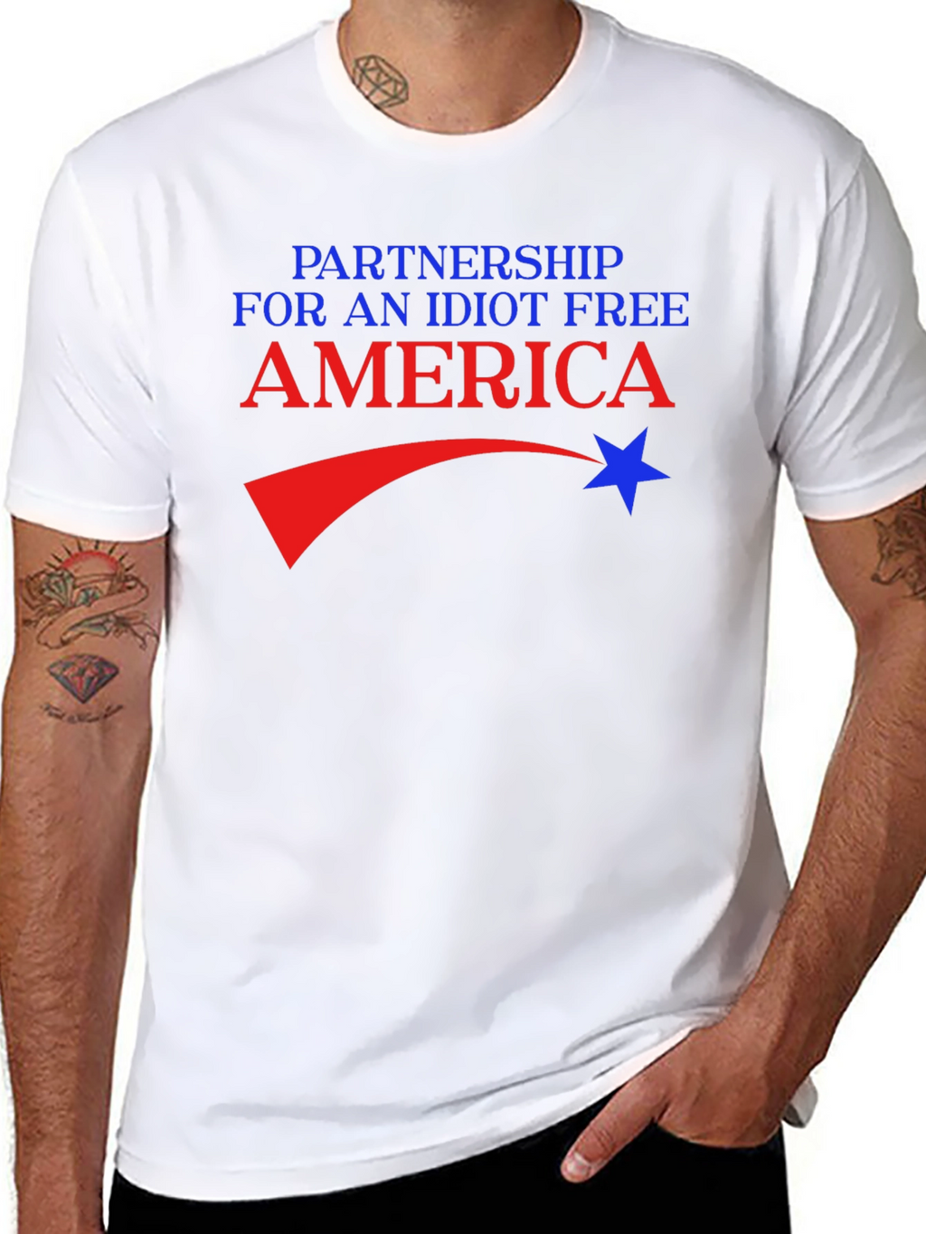 Partnership for an Idiot Free America T-Shirt