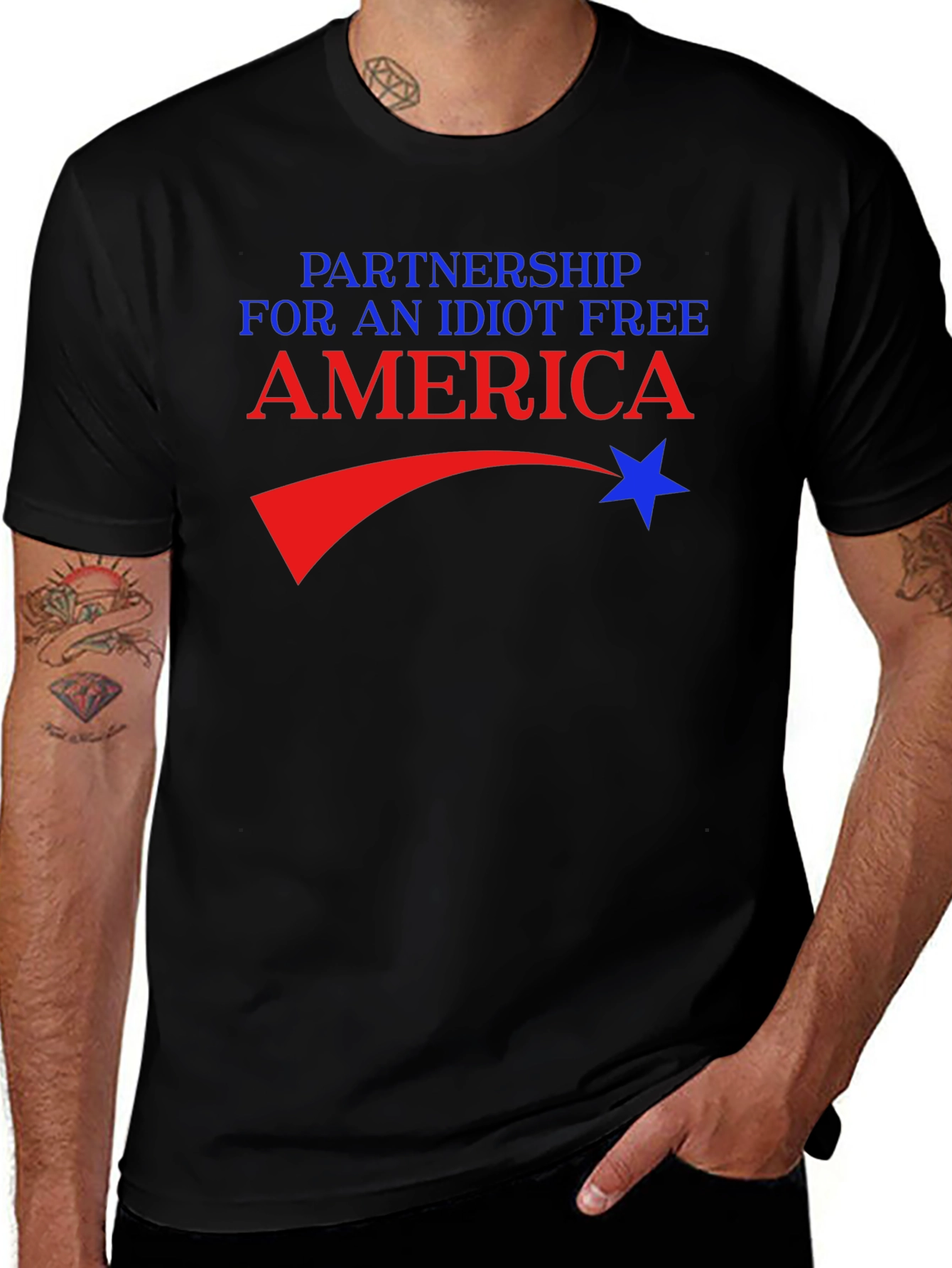Partnership for an Idiot Free America T-Shirt