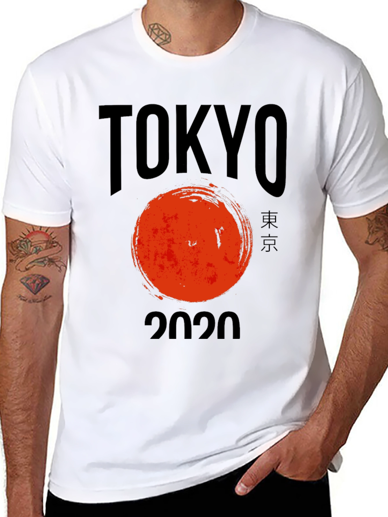 Tokyo 2020 Graphic T-Shirt - Black