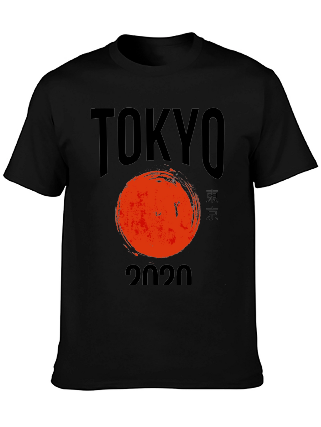 Tokyo 2020 Graphic T-Shirt - Black