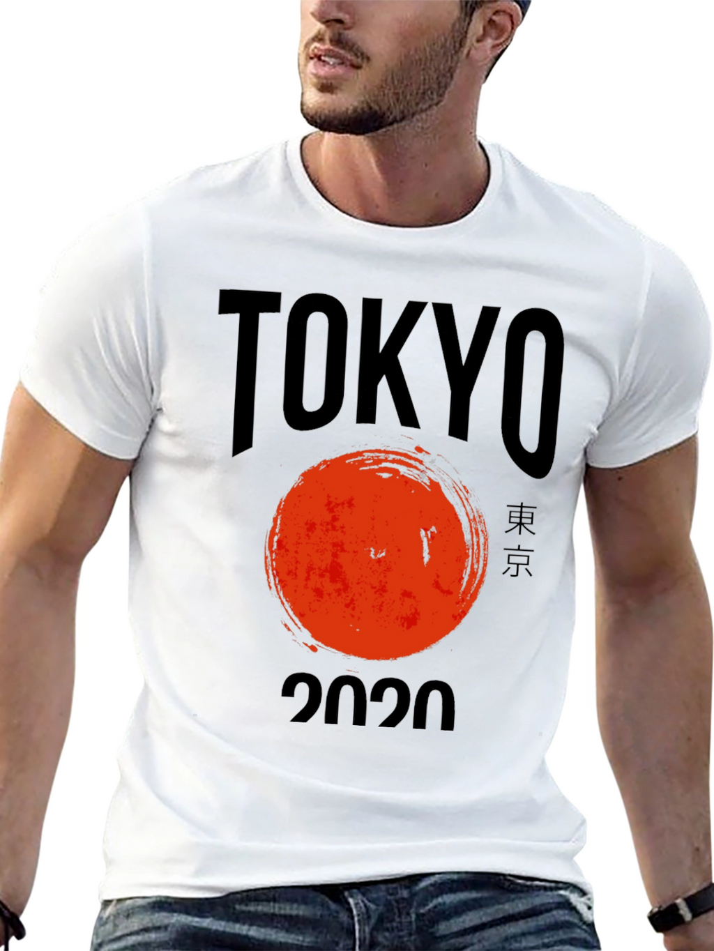 Tokyo 2020 Graphic T-Shirt - Black