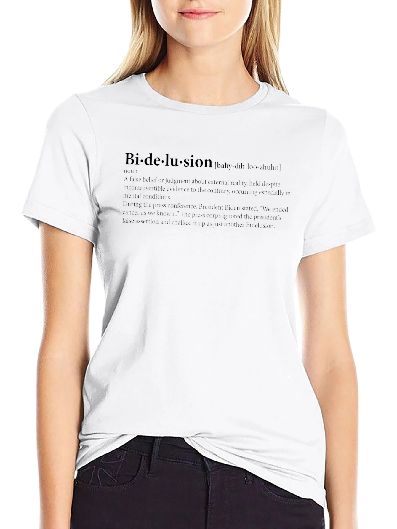 Bi-delusion T-Shirt - Humorous Political Statement Tee