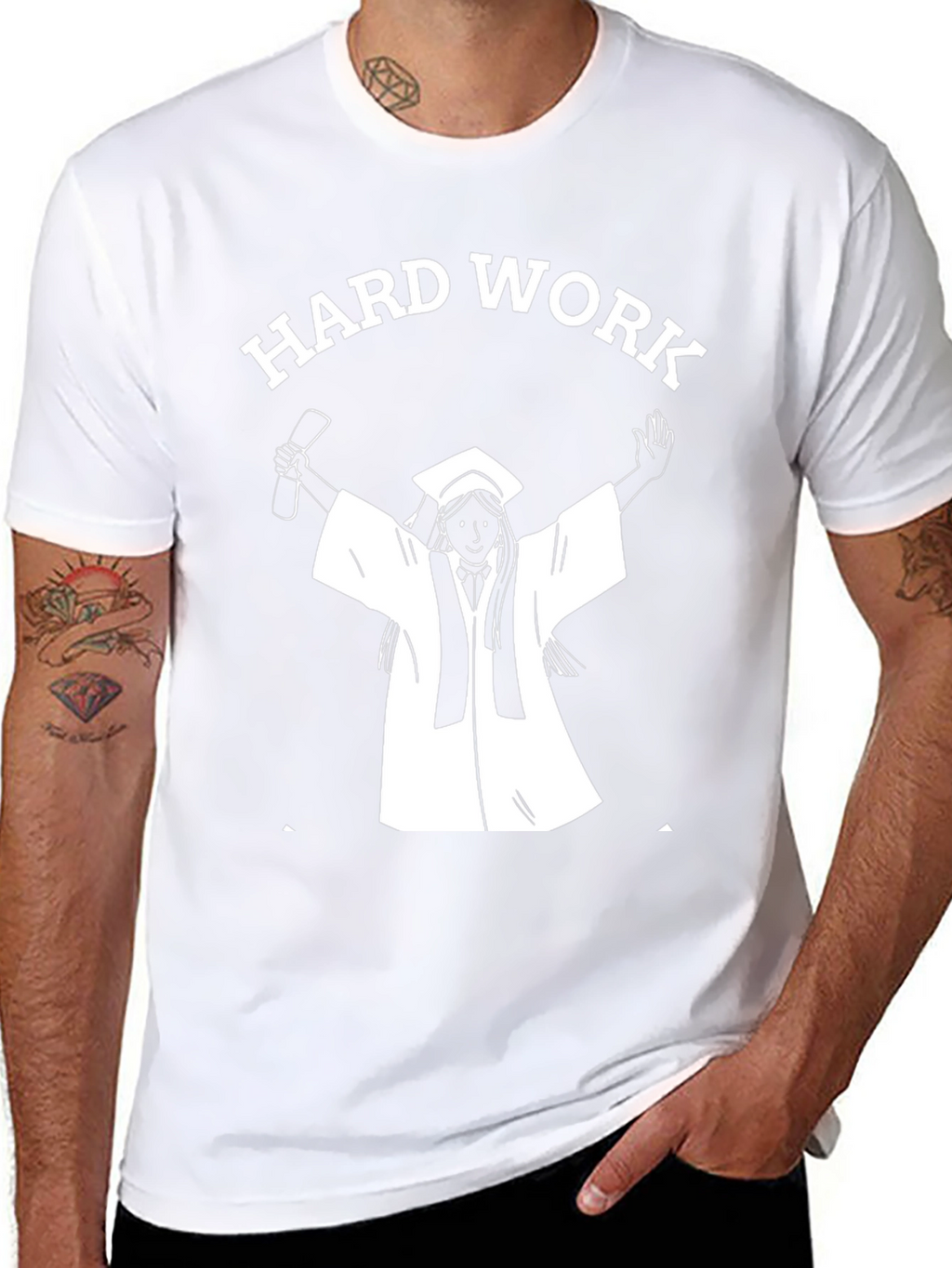 Hard Work Graduation T-Shirt
