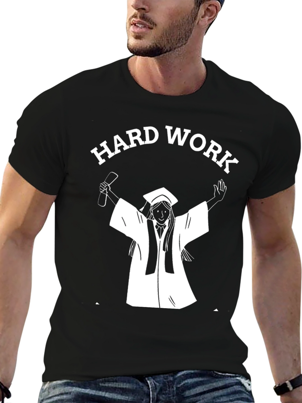 Hard Work Graduation T-Shirt