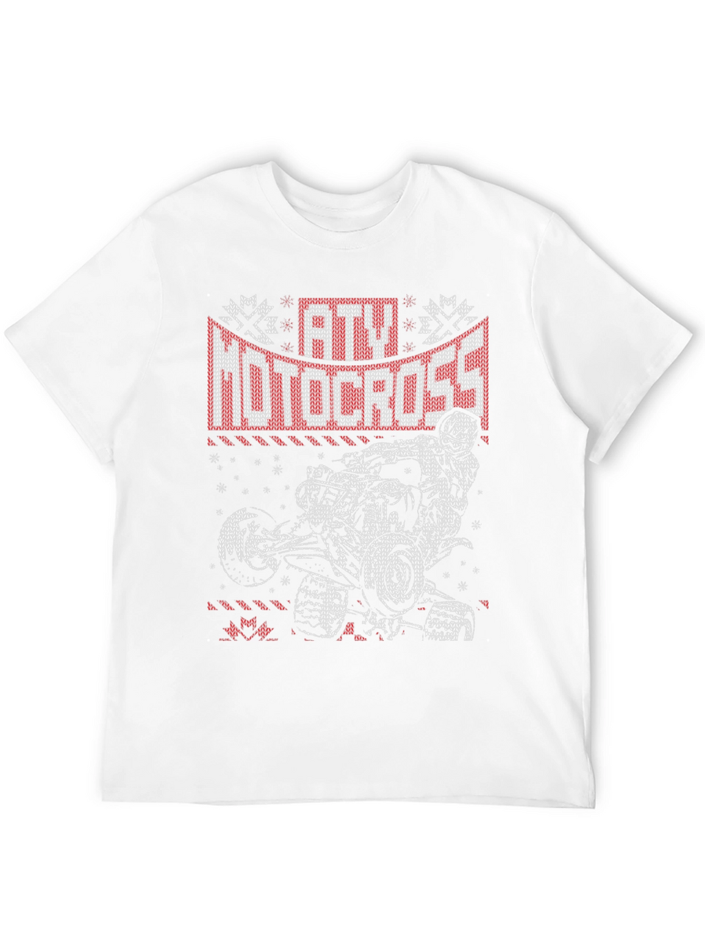 ATV Motocross Ugly Christmas Sweater T-Shirt