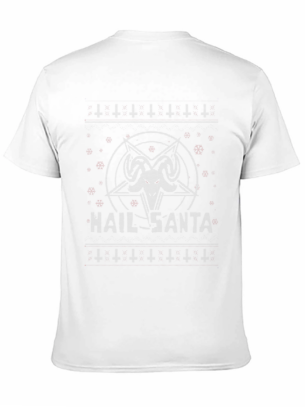 Hail Santa T-Shirt - Inverted Cross Christmas