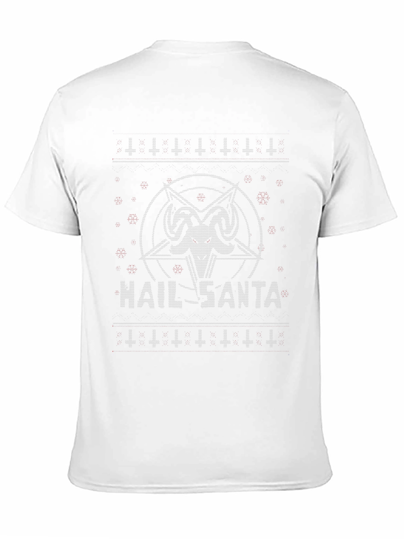 Hail Santa T-Shirt - Inverted Cross Christmas