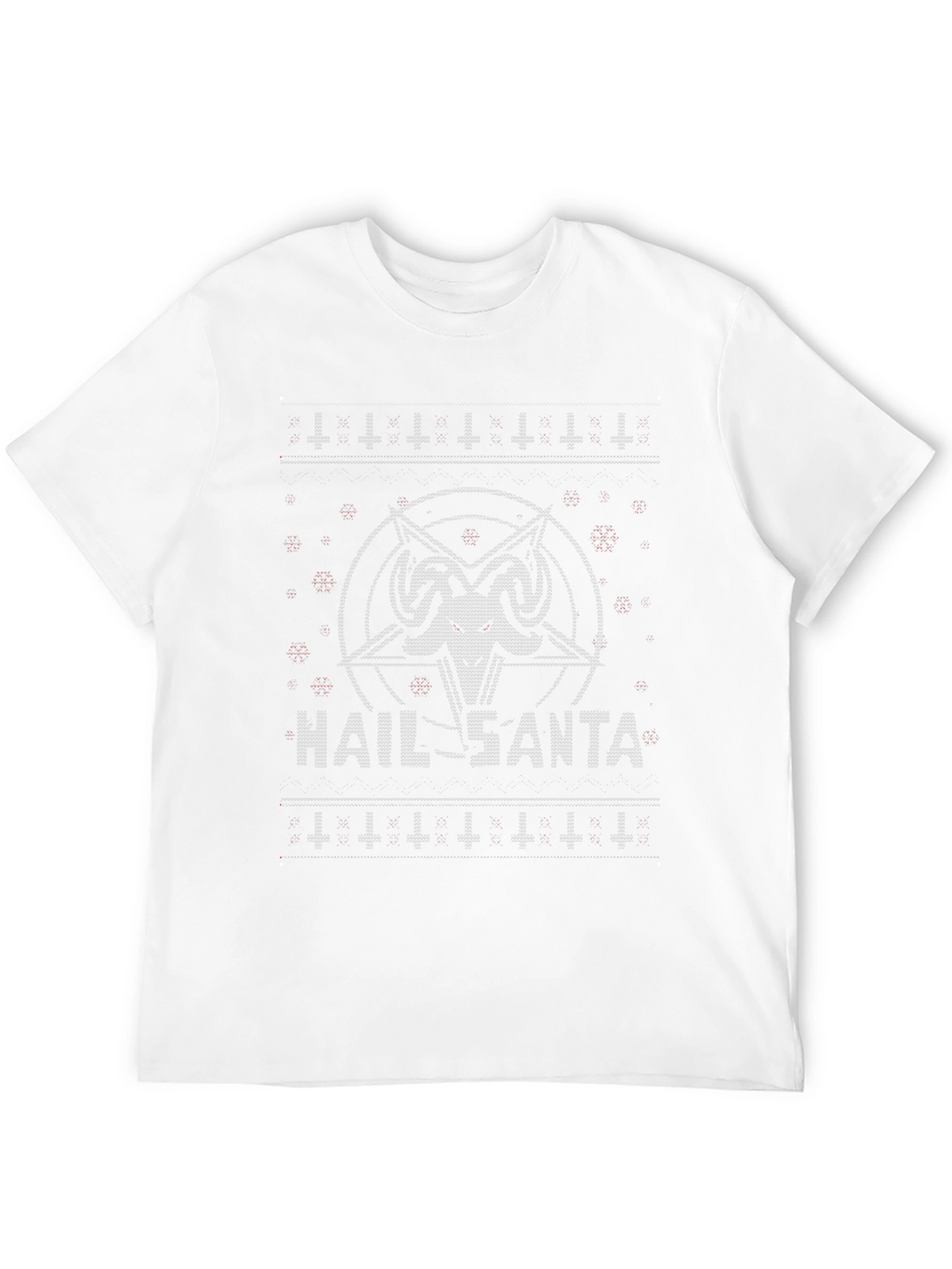 Hail Santa T-Shirt - Inverted Cross Christmas